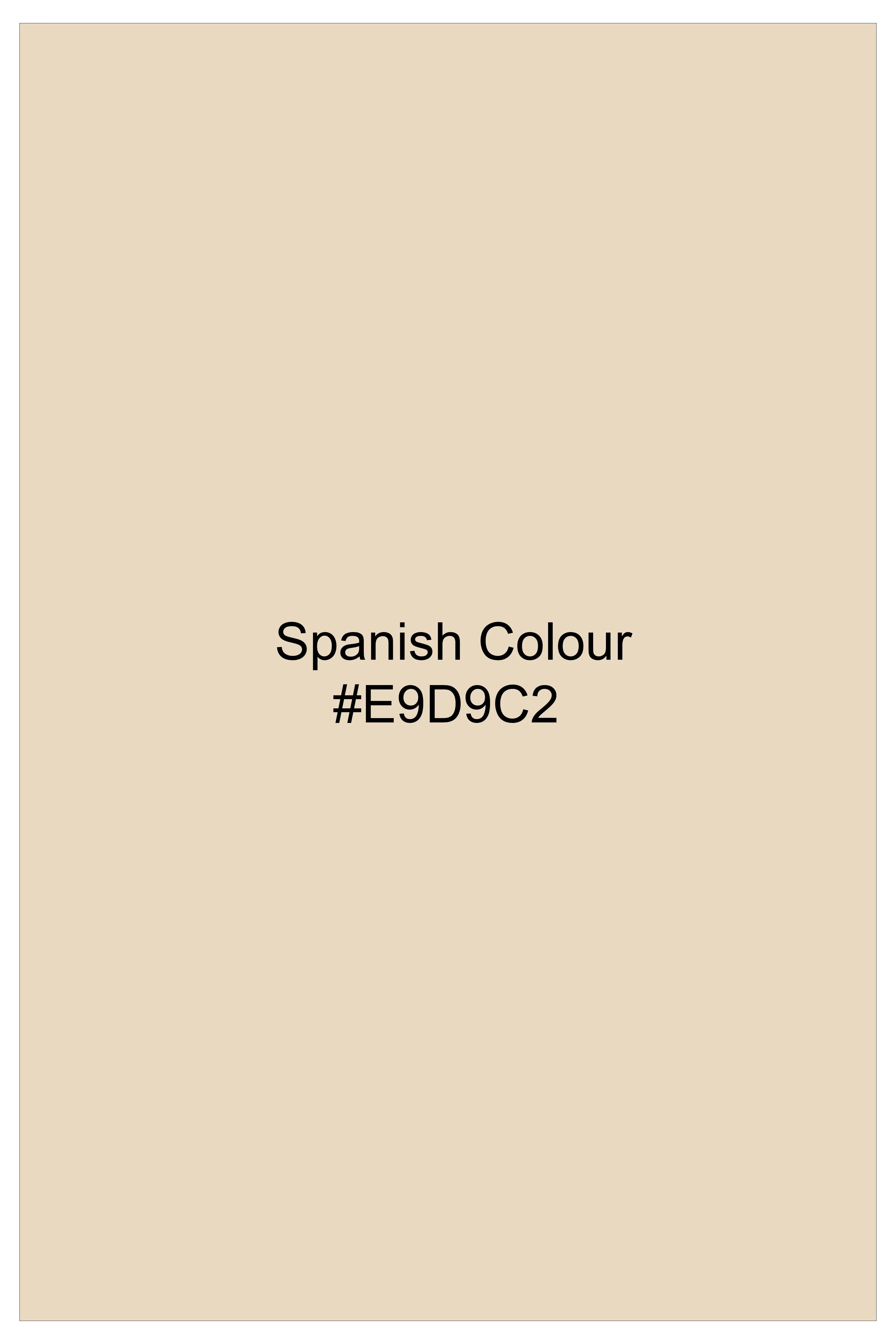 Hispanoro-Spanish Cream Corduroy Single Breasted Sports Blazer - Image 11