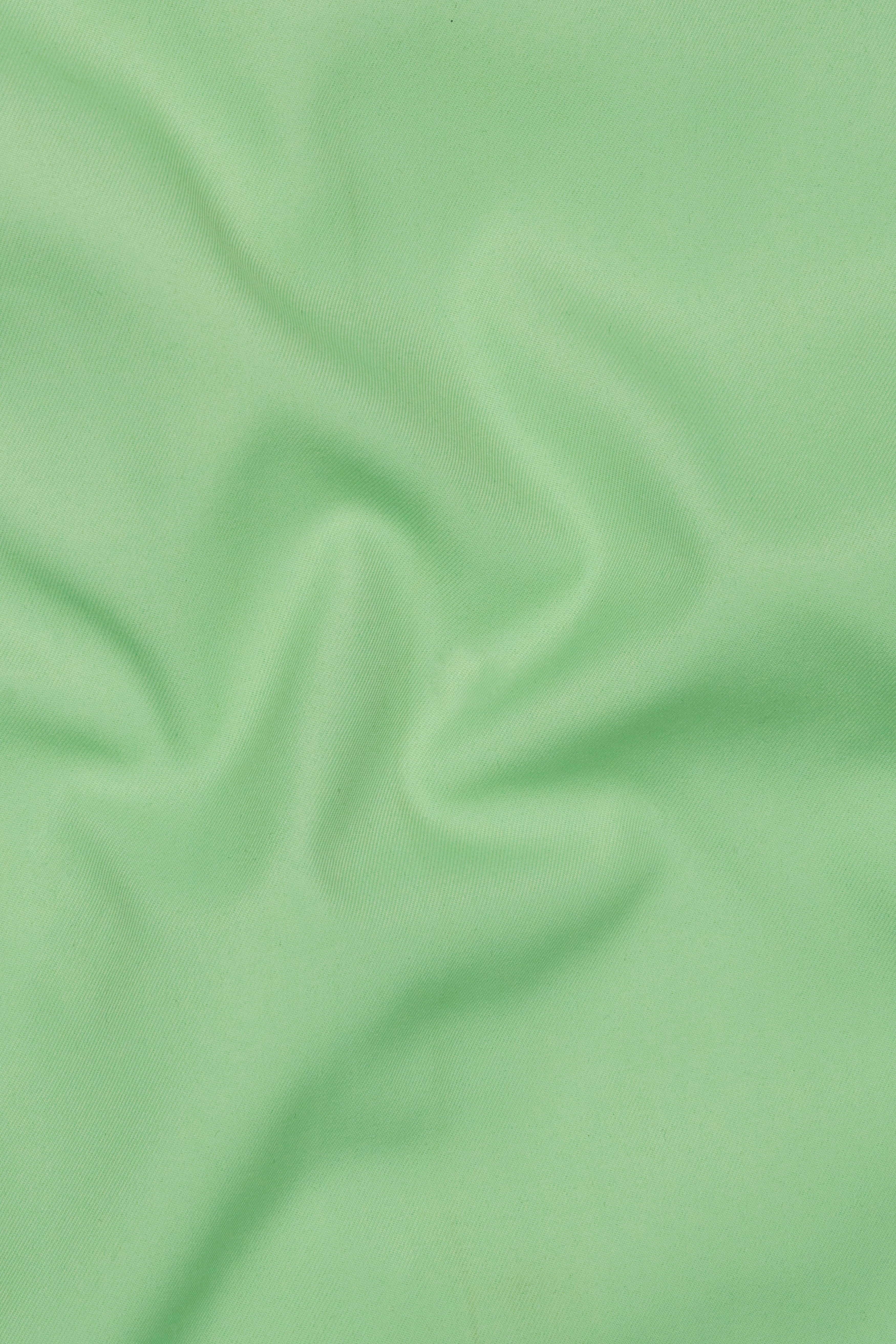 Pistachio Green Wool Rich Nehru Jacket - Image 3