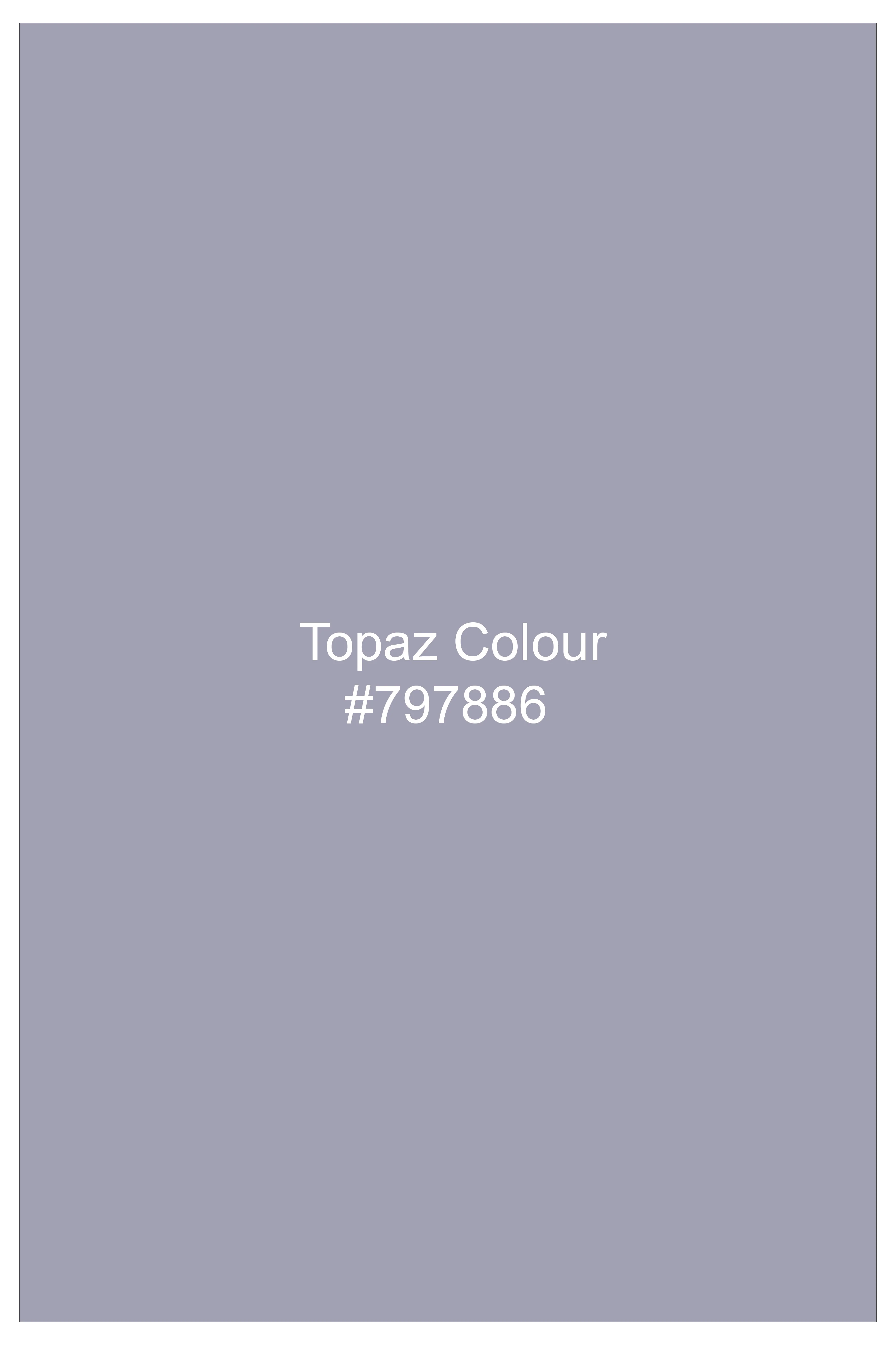 Ribvoro-Topaz Gray Corduroy Single Breasted Sports Suit - Image 18